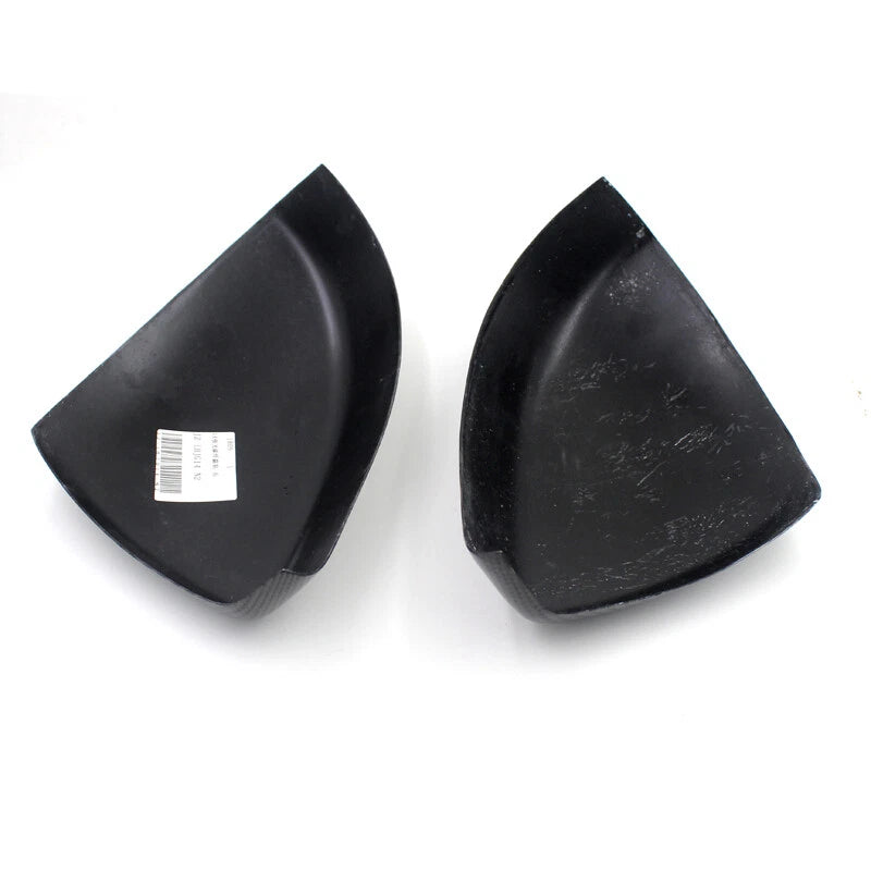 Real Carbon Fiber Add-on Side Rearview Mirror Caps for Jaguar F-Pace 2017-2023