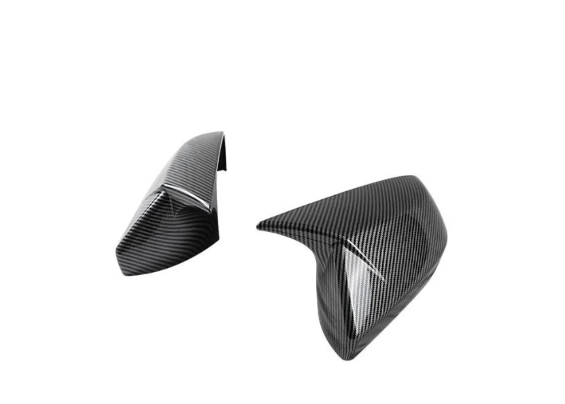Carbon Fiber Rearview Mirror Lid Cover Trim for Cadillac ATS (2013-2018)