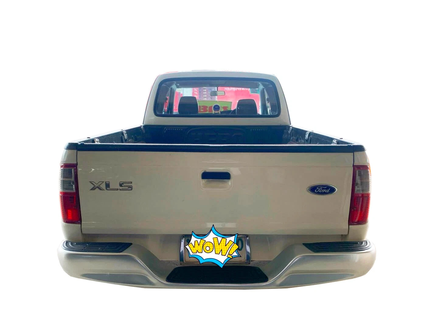 SILVER XLS Rear Tailgate Decal Sticker for Ford Ranger (2005-2011)
