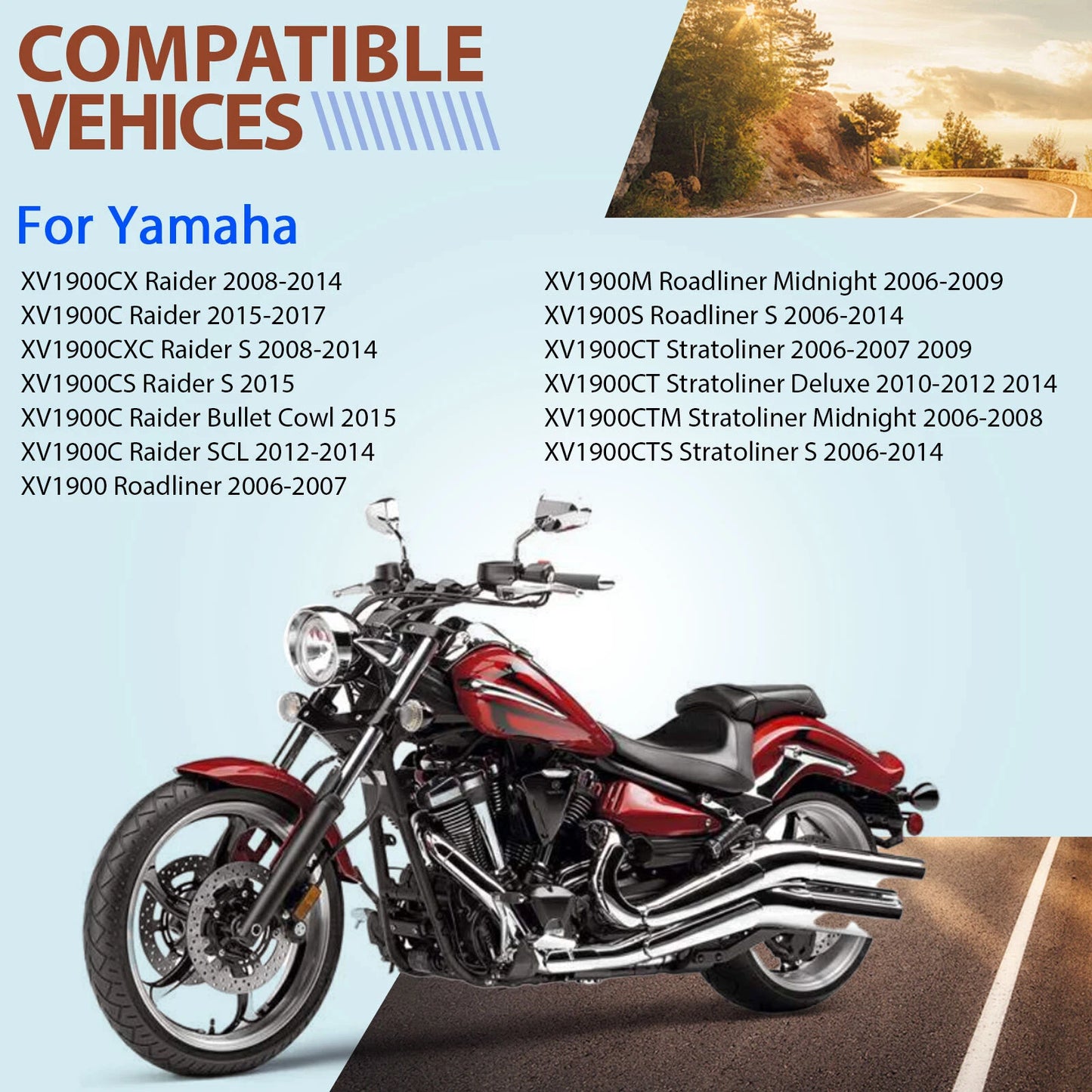 Yamaha Air Filter Cleaner for XV 1900 (2006-2017)