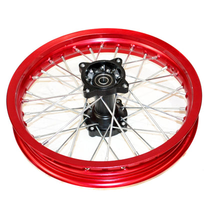 14" Alloy Rear Wheel Rim for RED 90/100 PIT Trail Bigfoot Dirt Bike