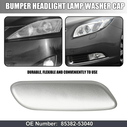 Right Headlight Nozzle Cover for LEXUS IS250 IS300 (2006-2008) Silver Tone