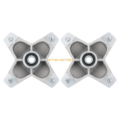 2 x Front Wheel Hubs w/Studs Seals Bearings for Yamaha Raptor 660R 700 YFZ450 450R