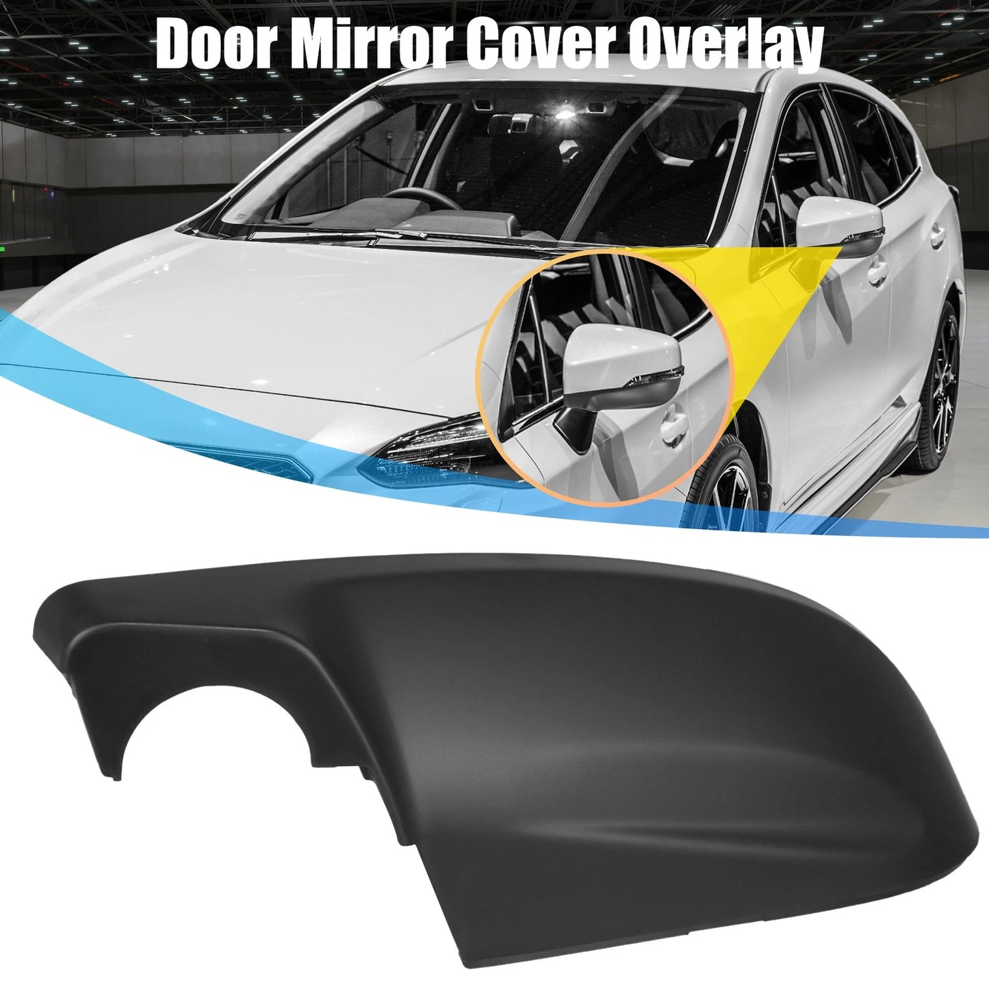 Left Lower Outer Mirror Cover Cap for Subaru Impreza Ascent (2017-2023)