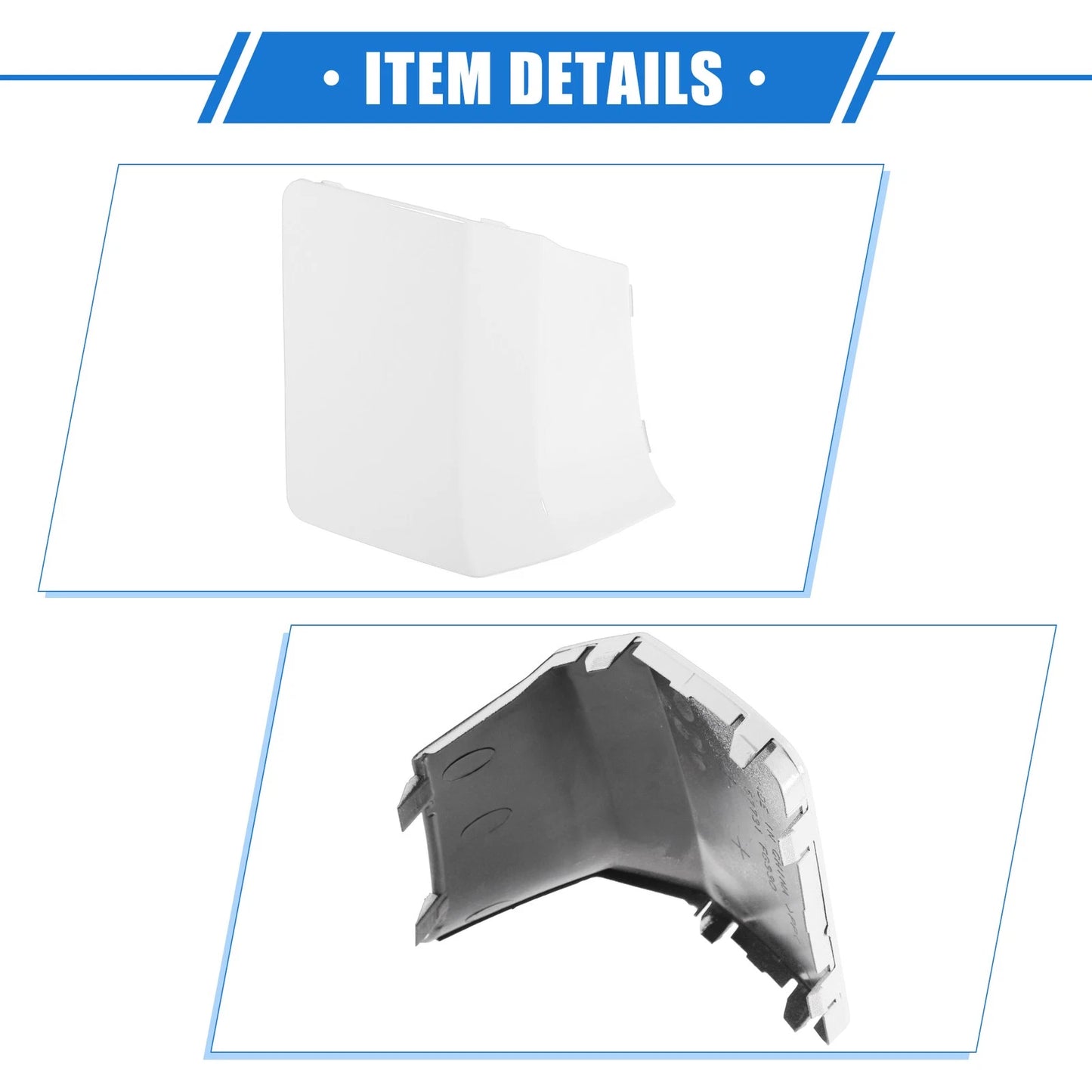 Front Bumper Tow Hook Cover for Subaru Impreza (2010-2014) White