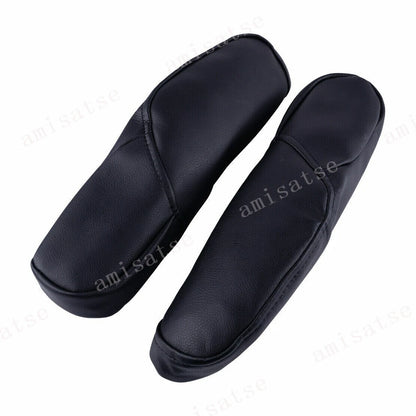 Armrest Cover for Honda CR-V 2010-2017 Synthetic Leather Black (2010-2017)