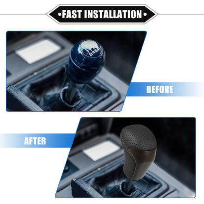 Automatic Gear Shift Knob for Toyota Highlander 2014-2019 Black Drilled