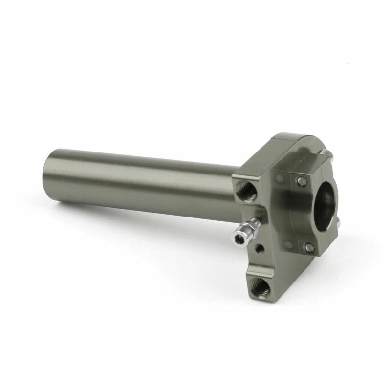 CNC Twist Throttle for Moped Scooter Motorcycle Dirt Bike Gray