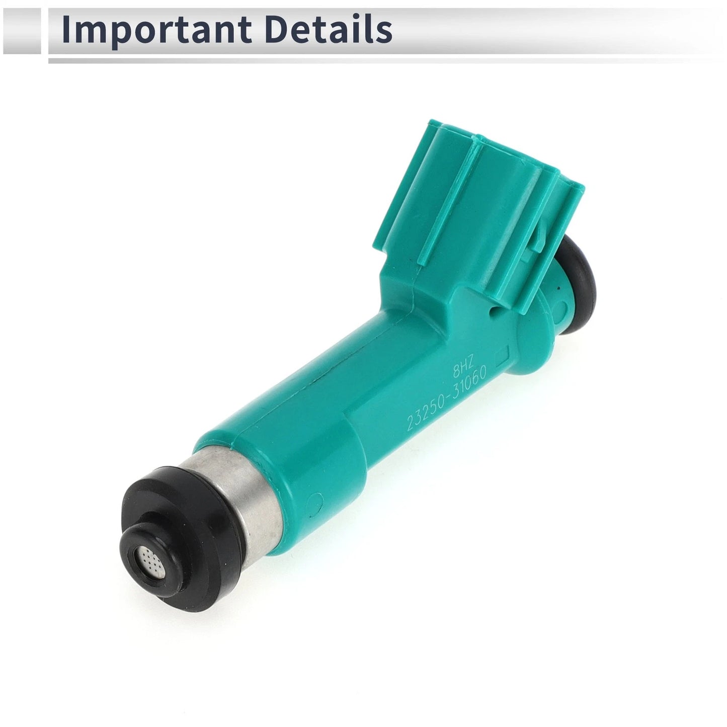 Fuel Injector 1 x No.23209-39075 for Toyota FJ Cruiser 4.0 (2007-2009)
