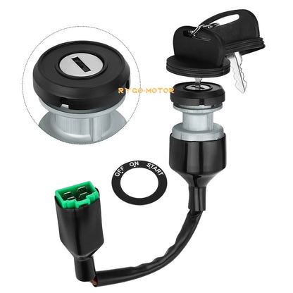 Key Ignition Switch Main Switch for Polaris RZR 170 (2015–2021)