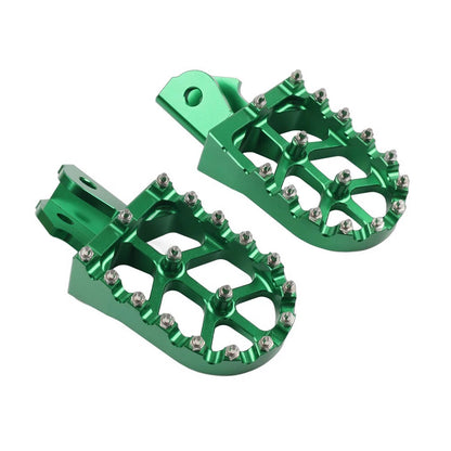 Green Foot Pegs for Sur Ron S/X, Honda CRF 150F 230F (2003-2019)