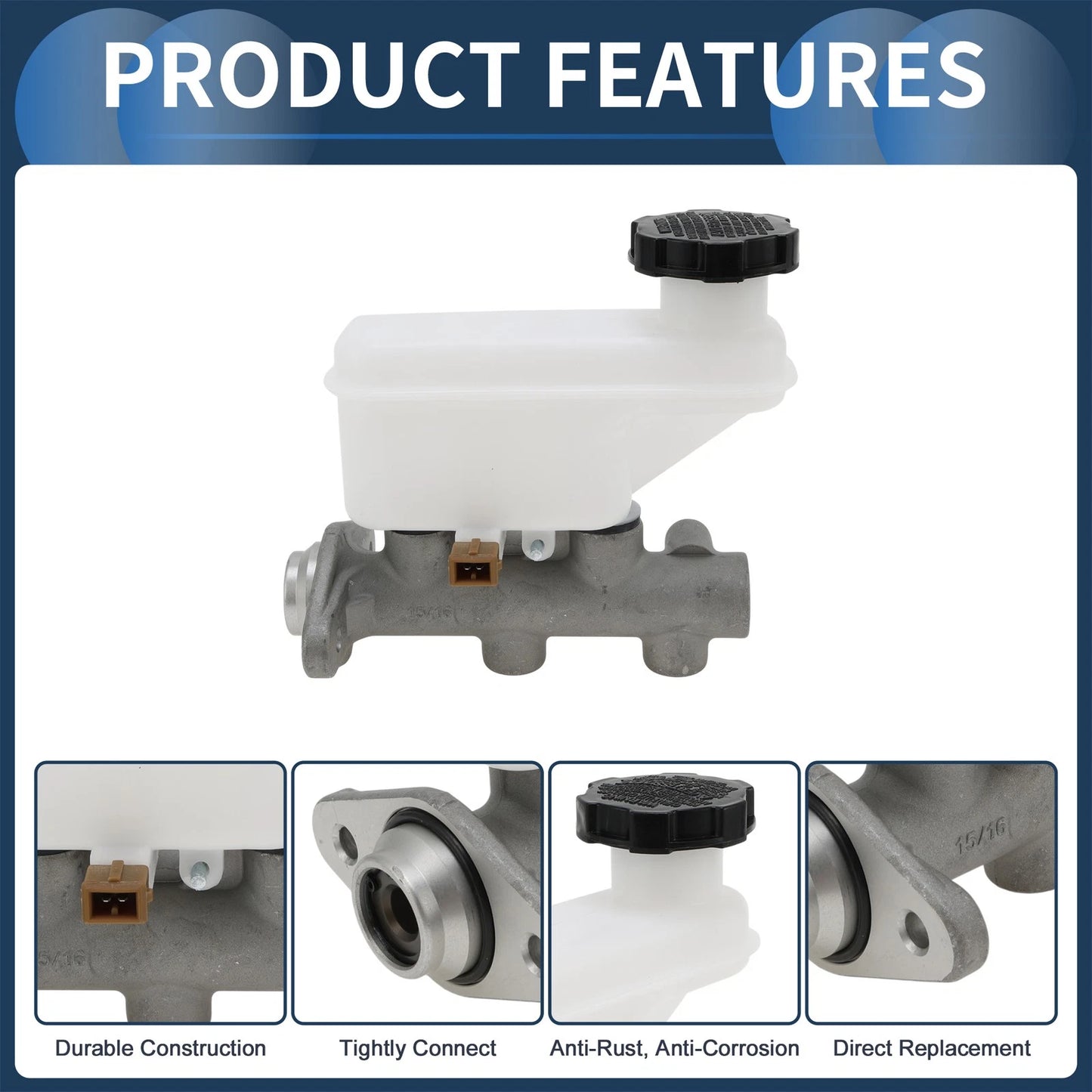 Brake Master Cylinder with Reservoir for Hyundai Matrix (2001-2010)