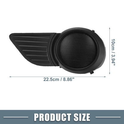 Left Right Fog Light Grille Covers for Toyota Sienna (2011-2020)