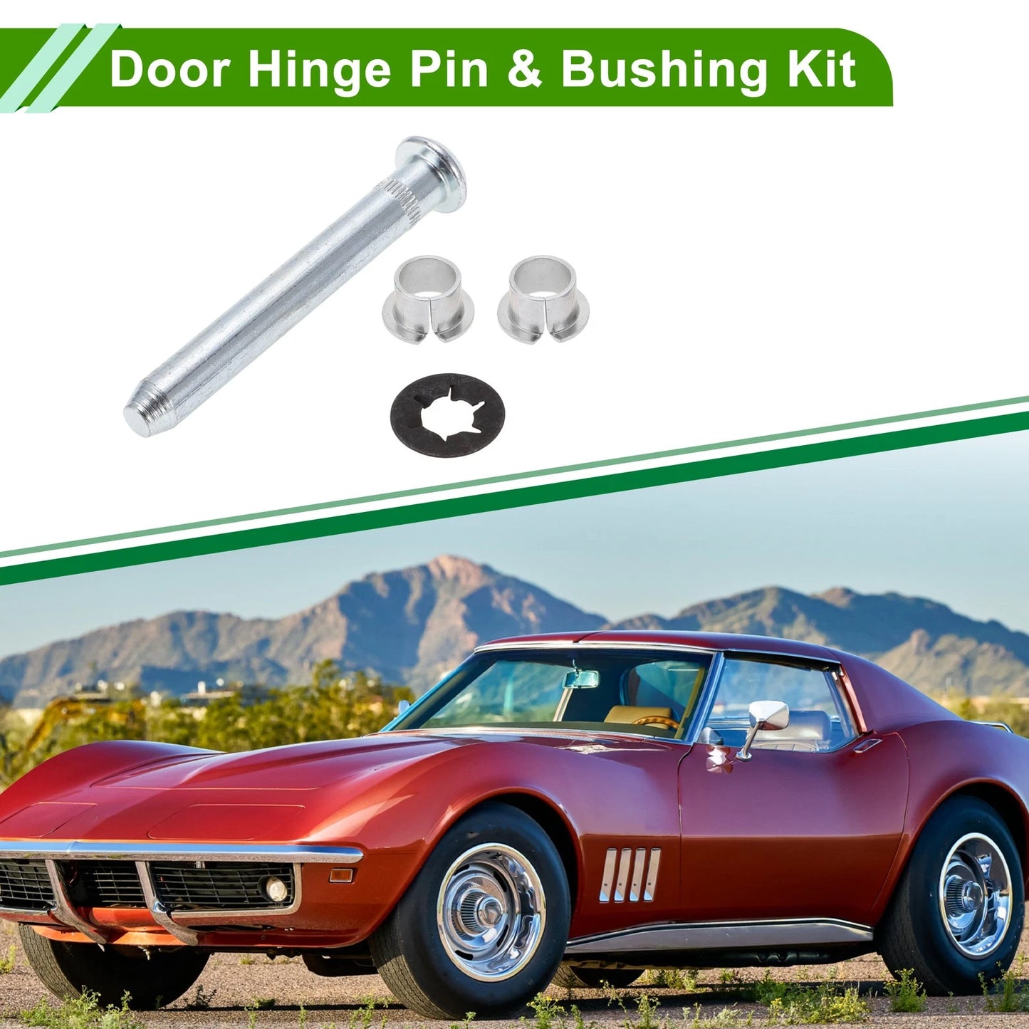 Door Hinge Pin & Bushing Kit for Chevrolet Express & GMC