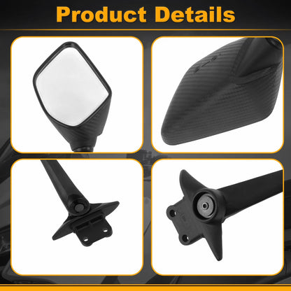 Rear View Mirrors Mount for YAMAHA TMAX530DX (17–18)