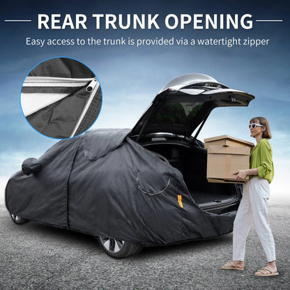 Waterproof 210T Polyester Car Cover for Tesla Model 3 (2017-2023)