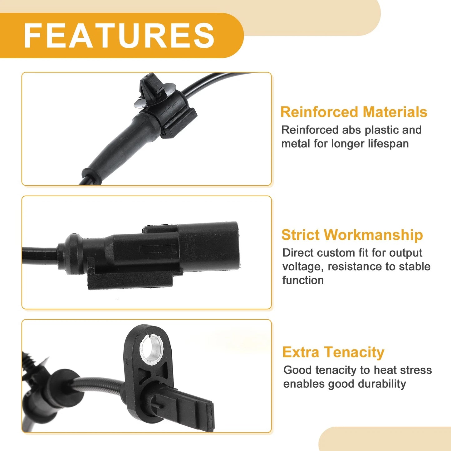 ABS Wheel Speed Sensor for Chevrolet Caprice Rear