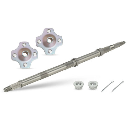 Rear Axle Shaft + Wheel Hub for Honda Rancher 420 TRX420 (2009–2013)