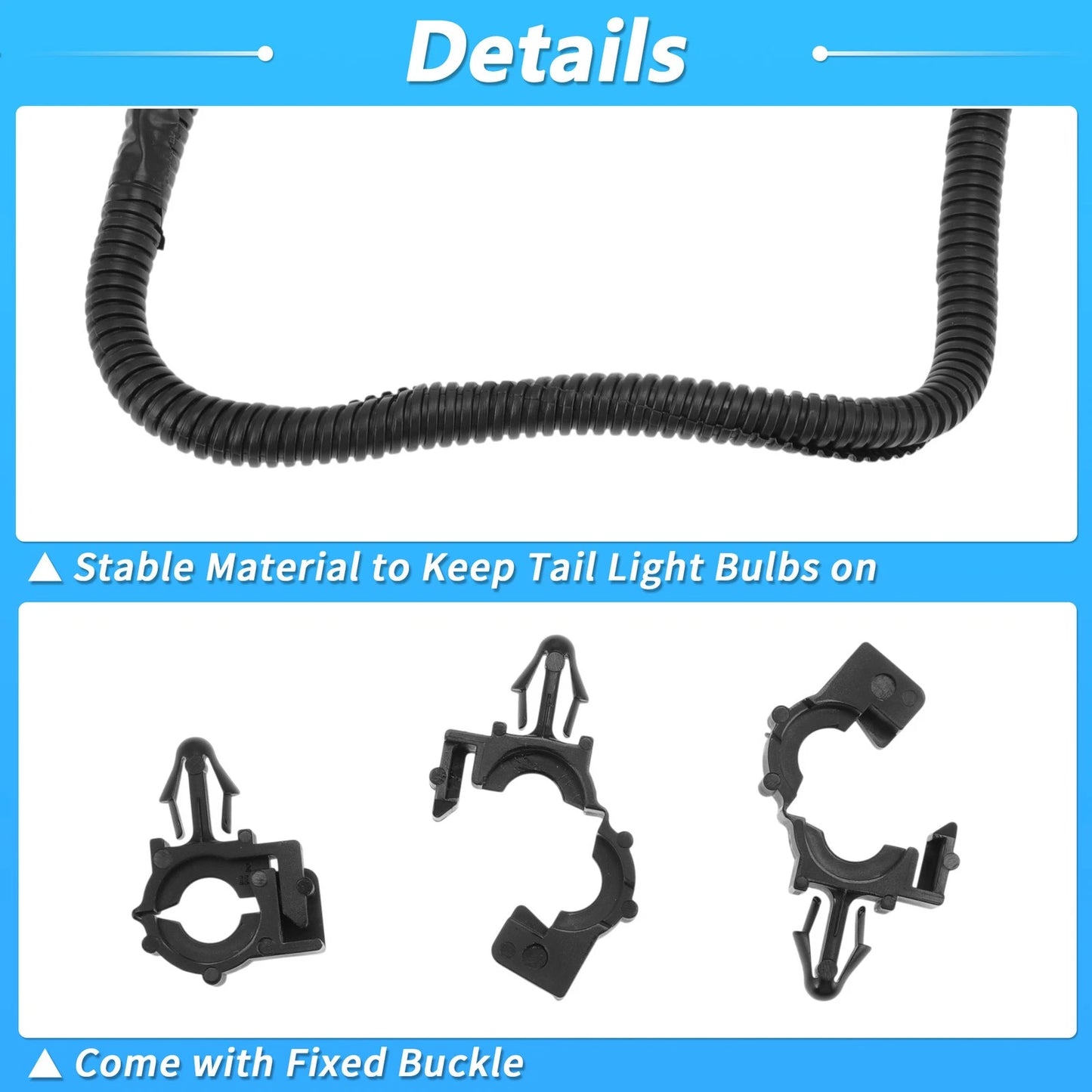 Driver Side Tail Lamp Wiring Harness for Chevrolet Silverado (2016-2019)