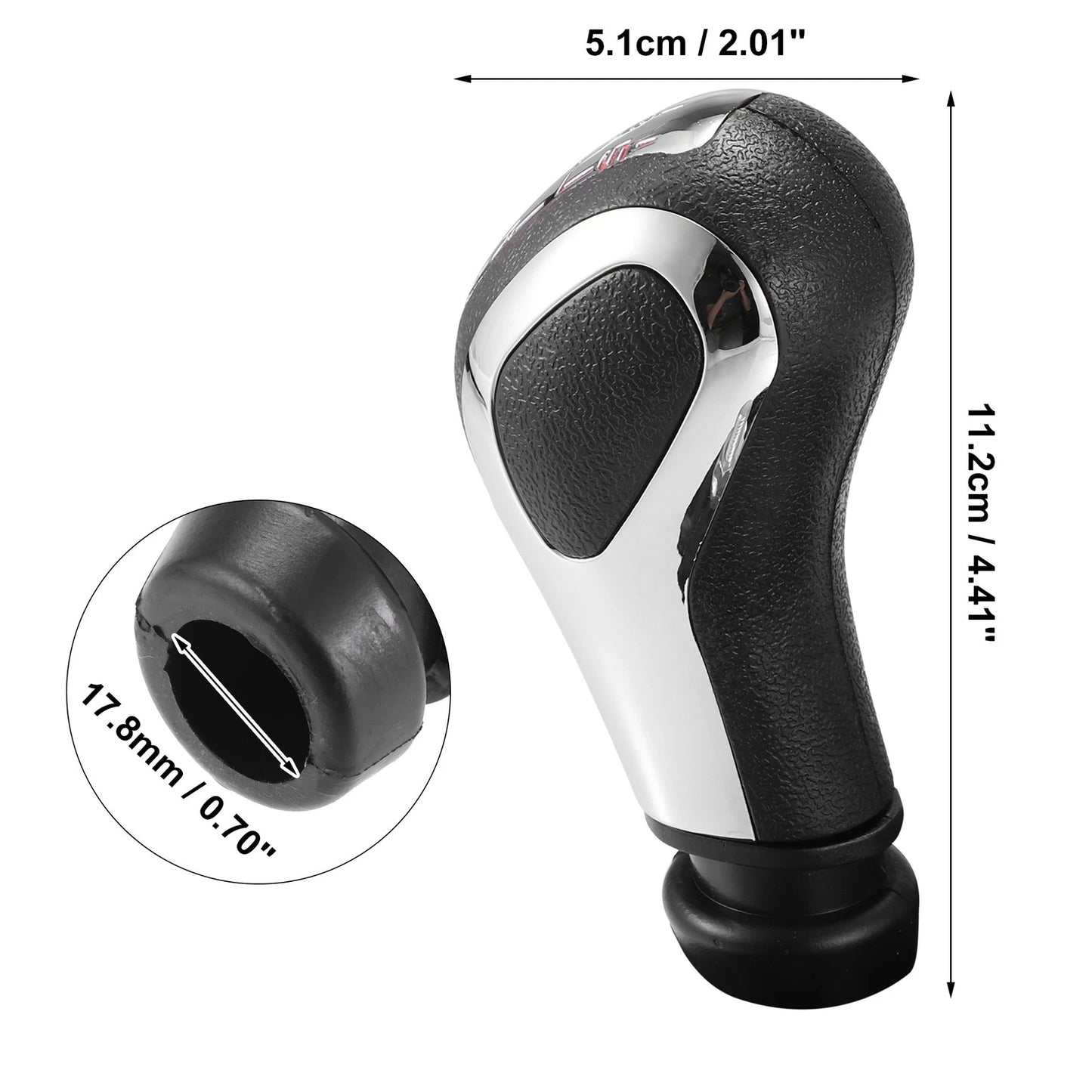 5 Speed Gear Shift Knob for Peugeot 106 107 205 206 207 301 (1991-2023)