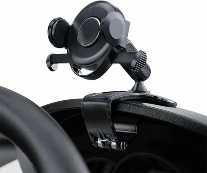 Universal 360° Mobile Phone Holder for Car GPS Navigation Dash Mount
