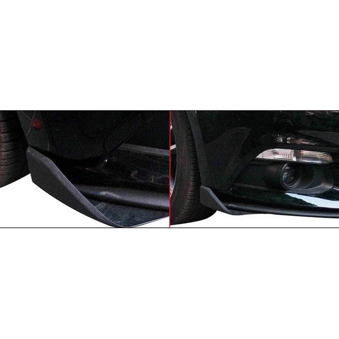 Front Bumper Corner Spoiler Winglet Splitter for Ford Mustang (2015-2020)