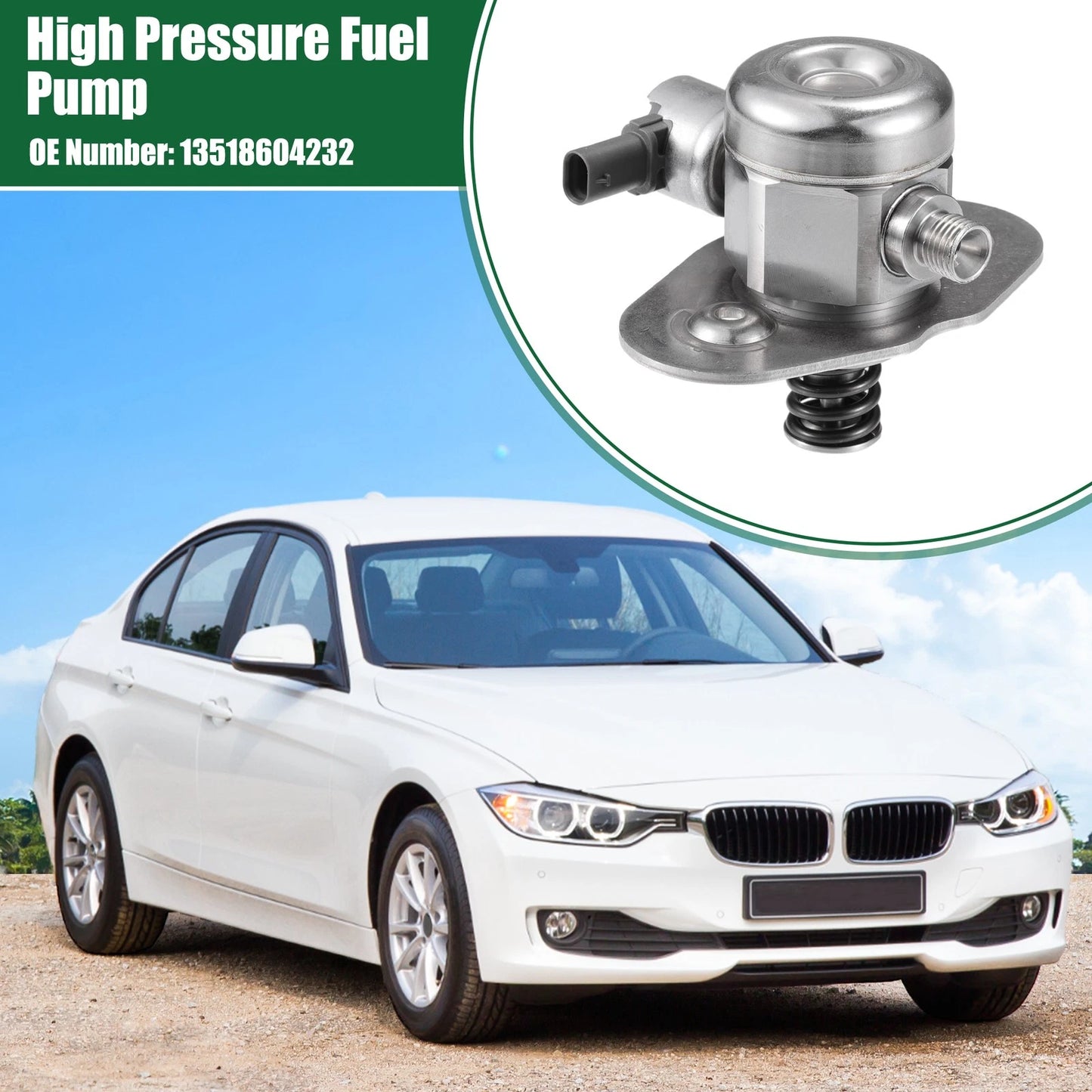 High Pressure Fuel Pump for BMW X5 X6 530i 550i 750i M5 M6 (2007-2013)