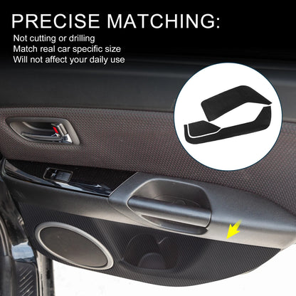Door Kick Guard Black for Mazda CX-8 (2018-2023)