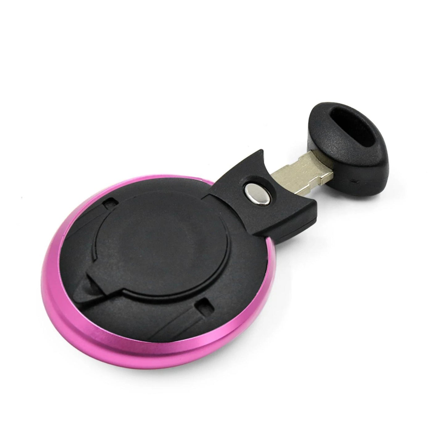 2 x Key Trim Ring Remote Control Decorative Circle Purple for BMW Mini Cooper