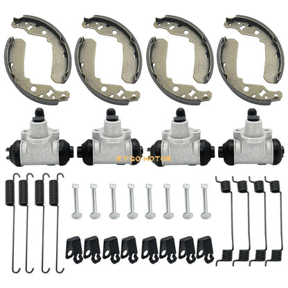 Brake Wheel Cylinders & Shoes for Kawasaki Mule 600 610 KAF400 (2005–2009)