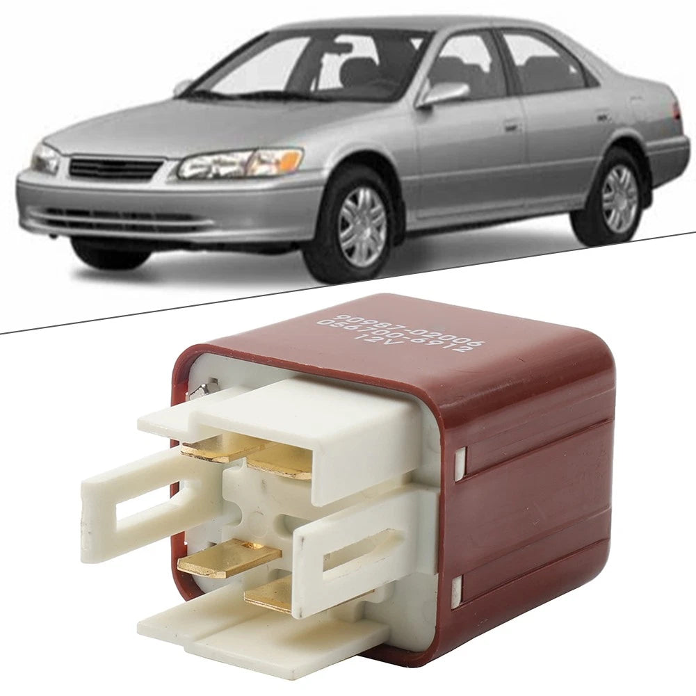 12V 4-Pin Headlight Relay for Toyota 4Runner Avalon Camry Corolla Lexus (1996-2023)