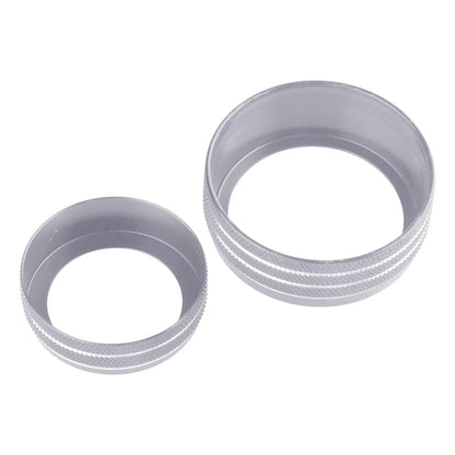 Aluminum Climate Volume Turn Knob Ring Cover for 2014-2021 Grand Cherokee