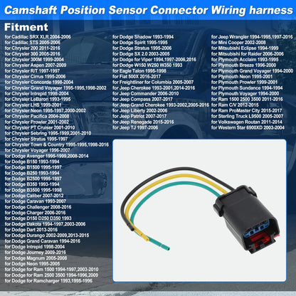 Camshaft Position Sensor Connector Wiring Harness for Cadillac