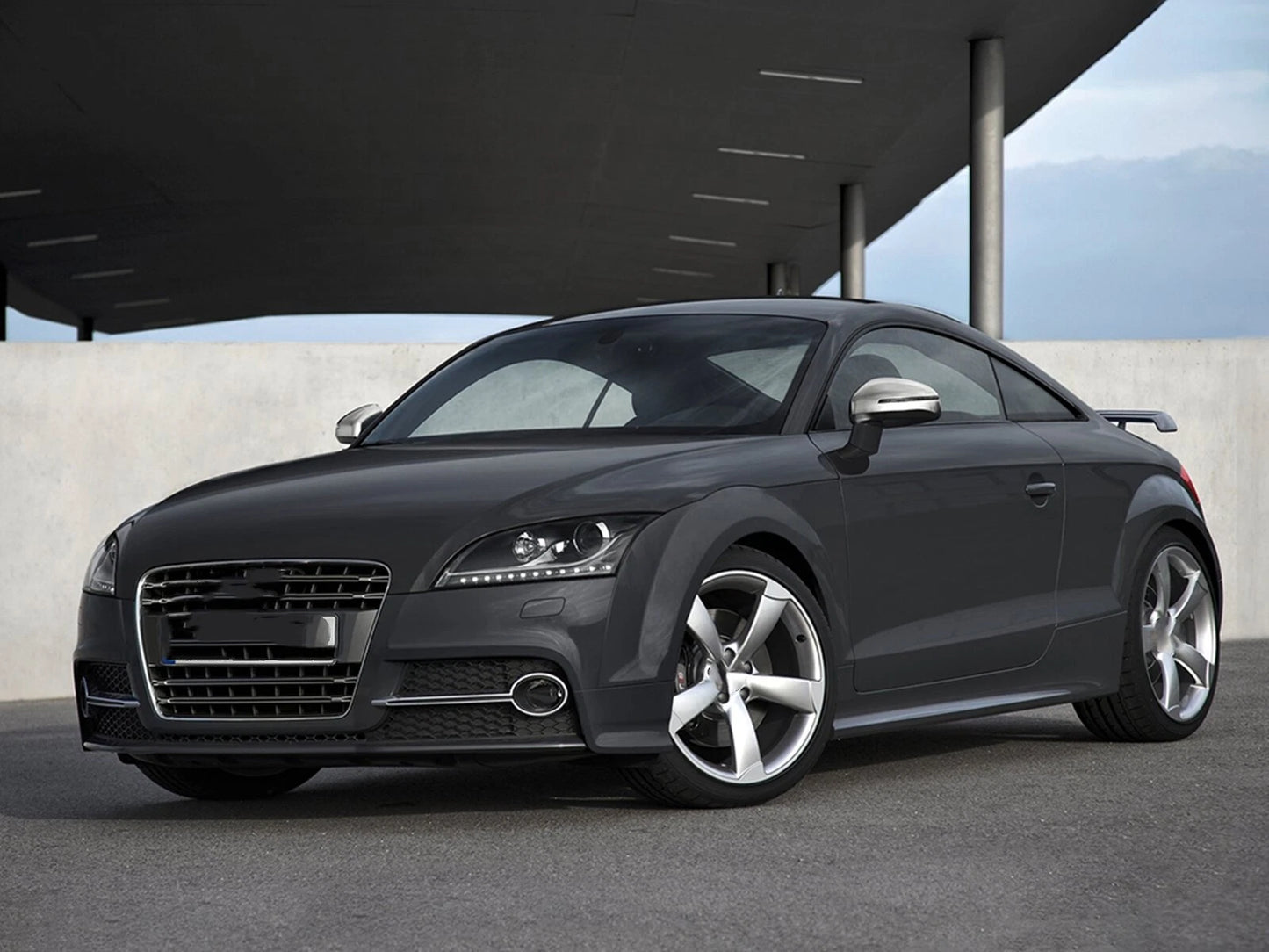 Carbon Fiber Headlight Eyelid Trim for Audi TT 8J (2007-2014)