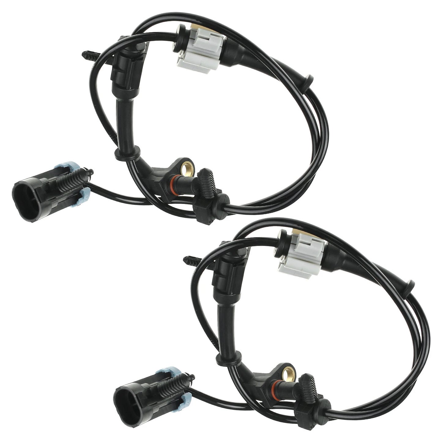 ABS Wheel Speed Sensor 2x for Chevy Silverado 2500 GMC Hummer Front LR (2007–2023)