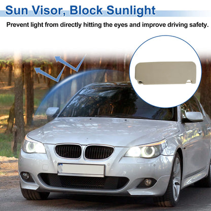 Left Side Sun Visor for BMW 5 Series F10 Sedan (2011-2017) Beige
