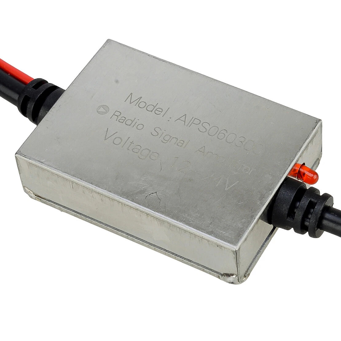 FM AM Radio Antenna Signal Amplifier for Car - Aerial Booster Shell