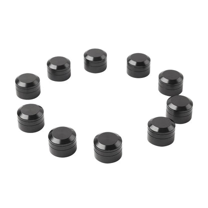 9mm-12mm Engine Screw Bolt Cover Caps Black for Harley Electra Glide, Road King