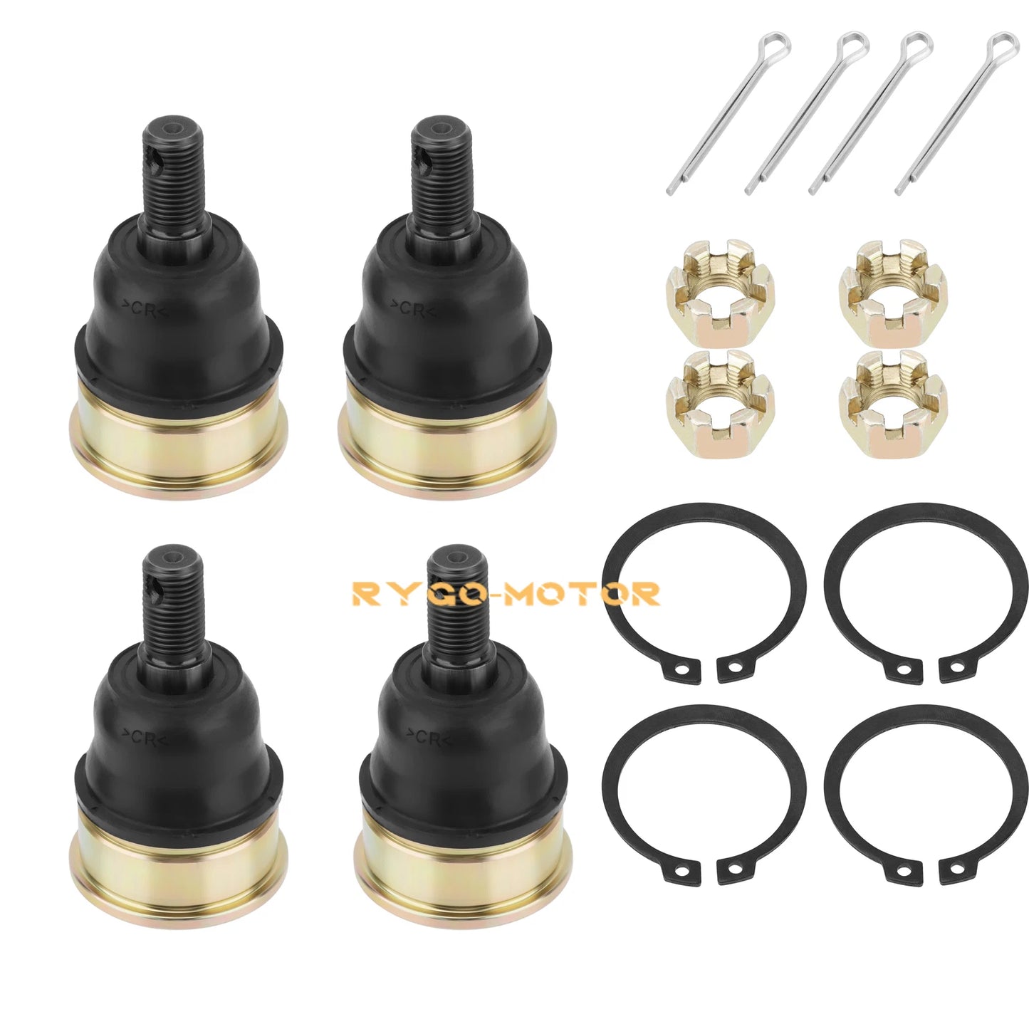 4x Lower A-Arm Ball Joint for Honda Recon 250 TRX250TE/TM (1997–2023)