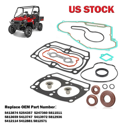 Top End Cylinder Water Pump Gasket Seal for Polaris Ranger (2011–2017)