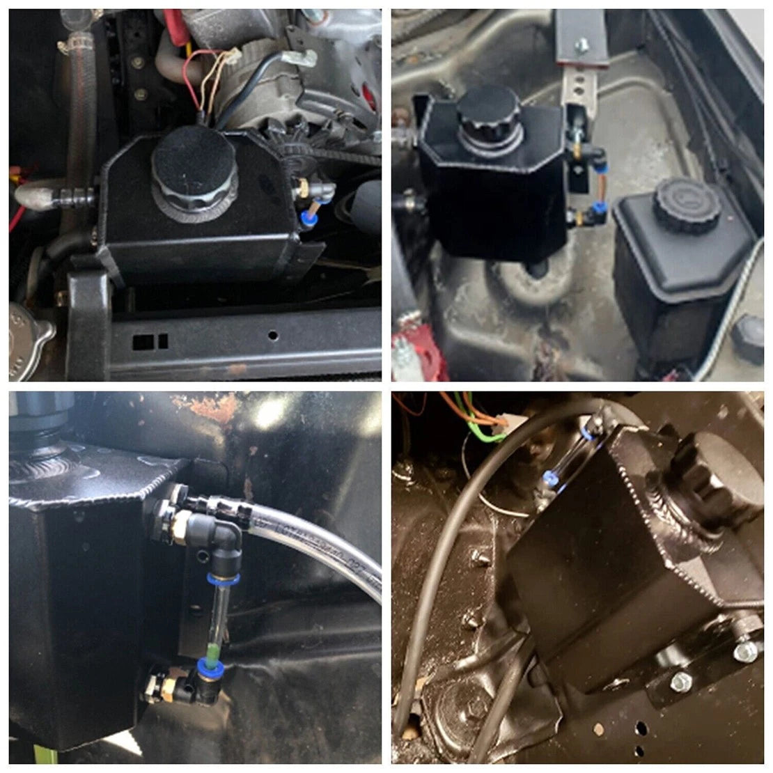 Universal Radiator Coolant Catch Tank Overflow Reservoir for Skoda