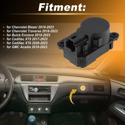 HVAC Heater Blend Door Actuator for Chevrolet Blazer (2019–2023)