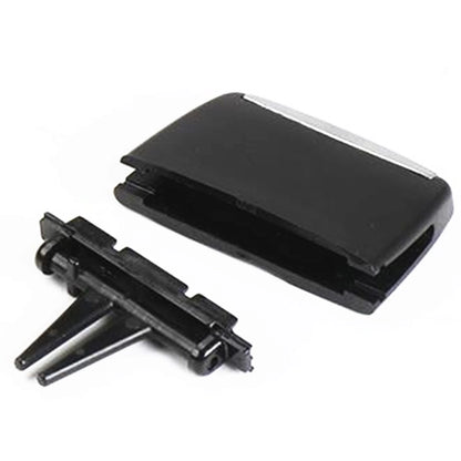 2 x Black Front Air Conditioner Vent Outlet Tab Clips for BMW X5 E70 X6 E71 (2007-2013)