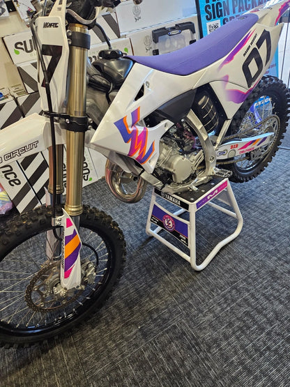 Custom Graphics Decal Kit for Yamaha YZ 125 (2022-2025) Slap Style Stickers