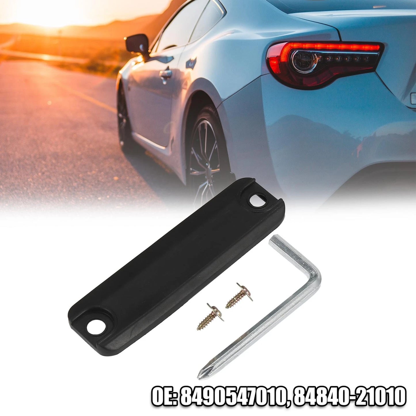 Rear Latch Release Switch Button Cover for Toyota Camry