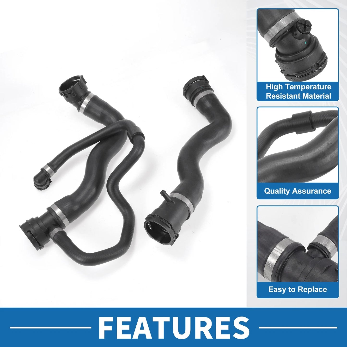 Radiator Hose Set 2.0L Engine for BMW 528i (2012 - 2016)