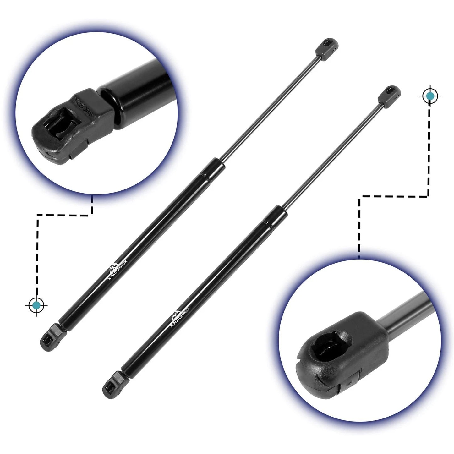 2 x Front Hood Lift Supports for Toyota 4Runner (2003-2004)