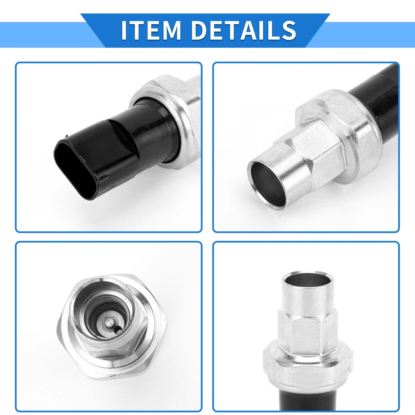 A/C Pressure Switch Sensor for BMW 318i 1.8L (1992-1995) 1 x Pcs