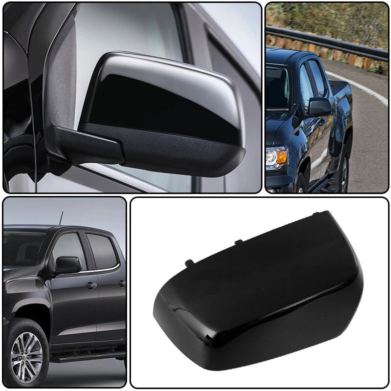 Gloss Black Mirror Cap Cover for 2015-2021 GMC Canyon & Colorado (2015-2021)