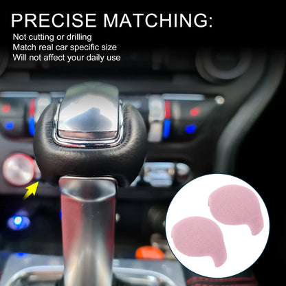 Pink Gear Shift Knob Cover for Ford Mustang (2015-2021)